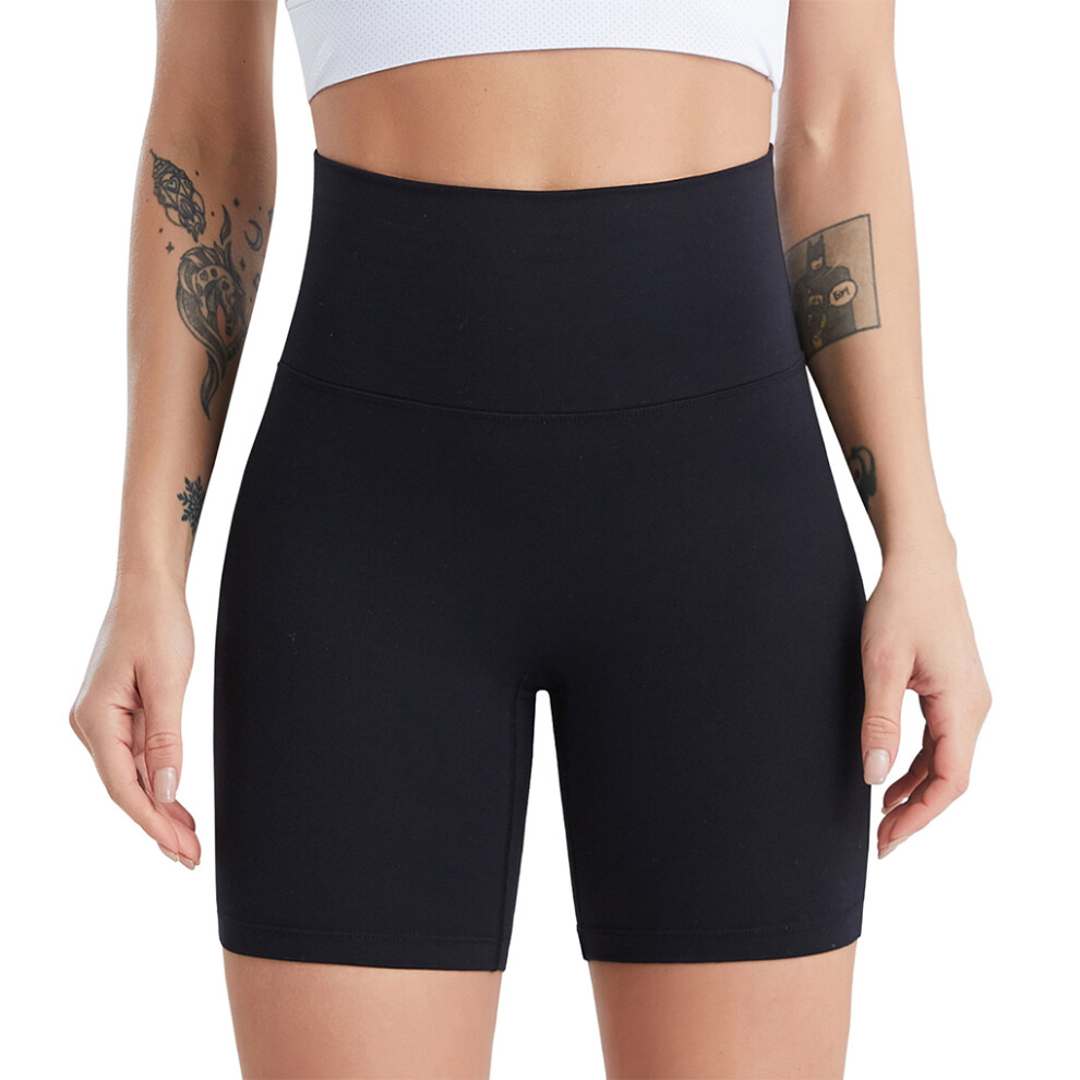 (M) Women High Waist Shorts Scrunch Hip Lifting Fifth Pants Short Leggings-image-OPC-PMR9QSR-NEW