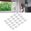 25PCS Schiebefensterschloss Aluminiumlegierung 12