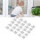 25PCS Schiebefensterschloss Aluminiumlegierung 11