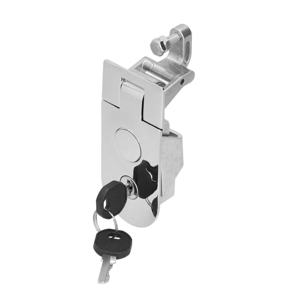 Rv Door Lock Compression Latch Zinc Alloy Chrome 9.3Cm For Motorhome Yacht 9321358012080