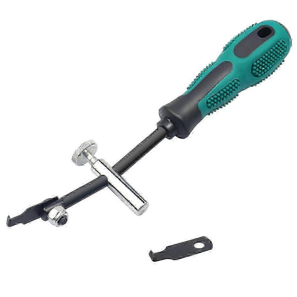 Kikidex (As Show, One Size) 58430 Shaft Type Seal Puller Universal Seal Puller Crankshaft Camshaft Remover For Auto & Motorcycles