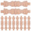 10Pz Piccole Colonne in Khaki Per Vino 10