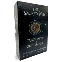 The Sacred Web Tarot by James W. Brown IV Hardcover Book