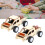 2 Set Holz Sprachgesteuertes Fahrzeug DIY 9