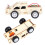 2 Set Holz Sprachgesteuertes Fahrzeug DIY 7