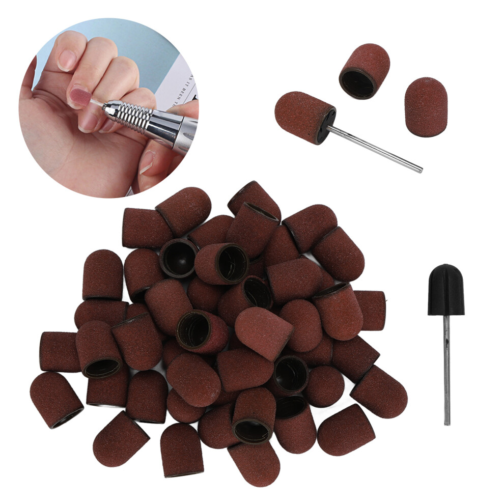 Nail Drill Bits 50PCS Fine Sanding Bands for Nail Art & Buffering Strong & Neat