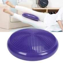 Lila Balance-Disk-Kissen für Kinder & Erwachsene, 35 cm Yoga & Fitness