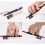 Silicone Violin Bow Grip Corrector for 1/8-4/4 Violins - Black 9