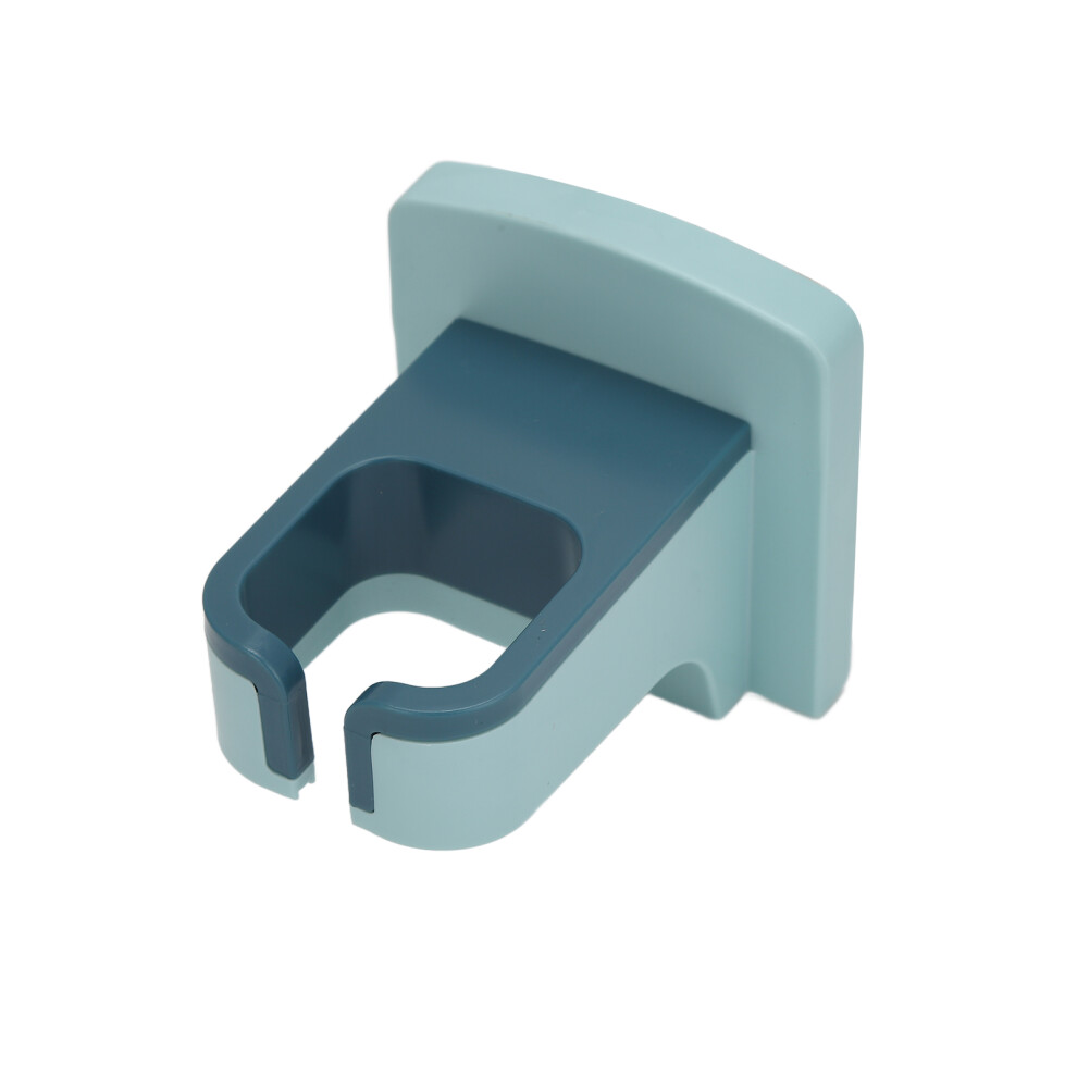 Light/Blue Space-Saving Self Adhesive Wall Mounted Hair Dryer Holder