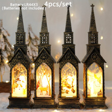 (Warm White, 4Pcs) 4pcs LED Candle Lights,for Christmas, Wedding, Party Decorations,Indoor/Outdoor Table Centerpieces, Window Displays