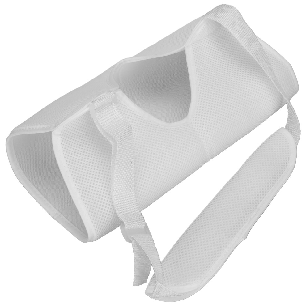 Breathable Mesh Adjustable Shoulder Slings for Arm Injuries, White