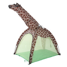 Casetta da gioco a forma di giraffa 110x90x90 cm 817 g poliestere