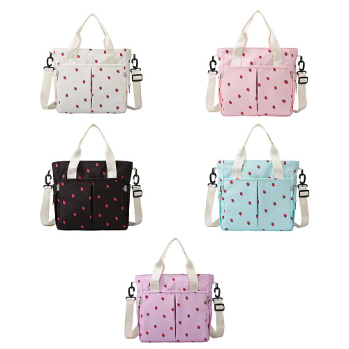 Trendy Shoulder Handbags Casual Work Bags Everything-Black 1