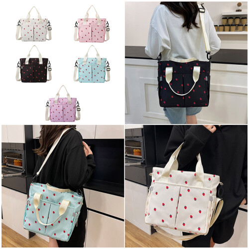 Trendy Shoulder Handbags Casual Work Bags Everything-Black 2