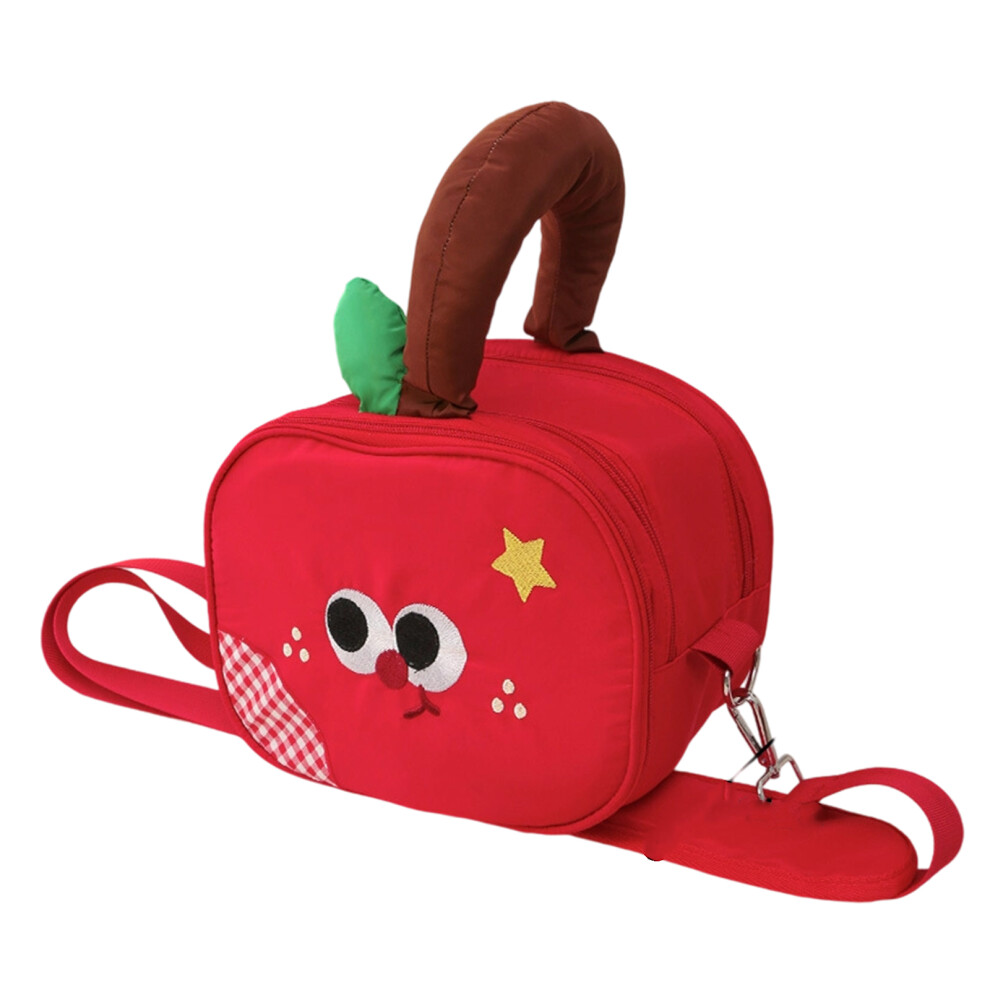 Makeup Bag,Portable Cosmetic Bag Large Capacity-Big eyed Apple