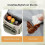 Waterproof Lunch Bag Thermal Insulated EPE Foam Layer-brown 7