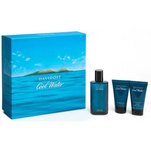 Davidoff Davidoff Cool Water Gift Set For Him-75 ml