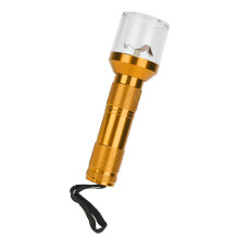 Mélangeur de poudre à ongles en aluminium doré 14,2 4 cm, 3 piles AAA