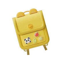Sac à dos d'école pratique de dessin animé pour les-Jaune