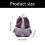 Sac à dos à cordon de serrage, sac de voyage, sac de-Violet 3