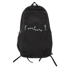 Sac à dos universitaire imperméable et élégant avec-Noir L