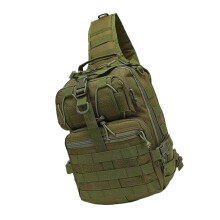 Sac de poitrine tactique Adventure, sacs à-Vert armée