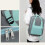 Sac de voyage léger et polyvalent avec système de-Gris vert 4