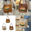 Unique Ugly Cute Corduroy Shoulder Bag Spacious-Bee white 3
