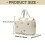Multi Pocket Shoulder Bag Crossbody Bag Printed-Bear style 3