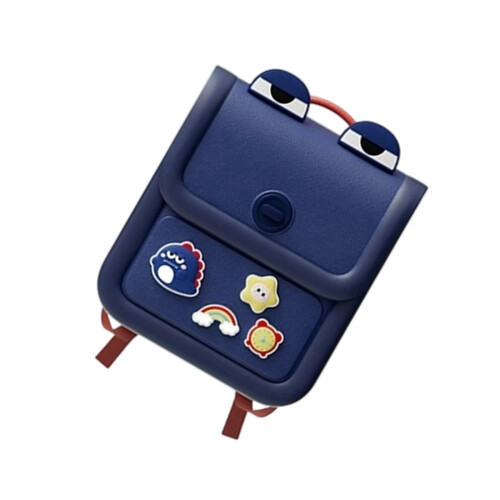 Practical Cartoon School Backpack For Toddlers Breathable-Blue