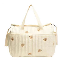 Women Shoulder Handbag Roomy Multiple Pockets Bag-Bear style