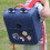 Ergonomische schooltas voor kinderen, EVA-constructie,-Blauw 6