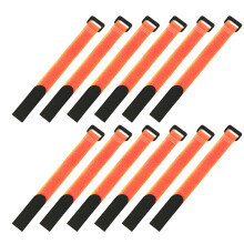 Reusable Fishing Rod Tie Holder Strap Fishing Accessory-orange