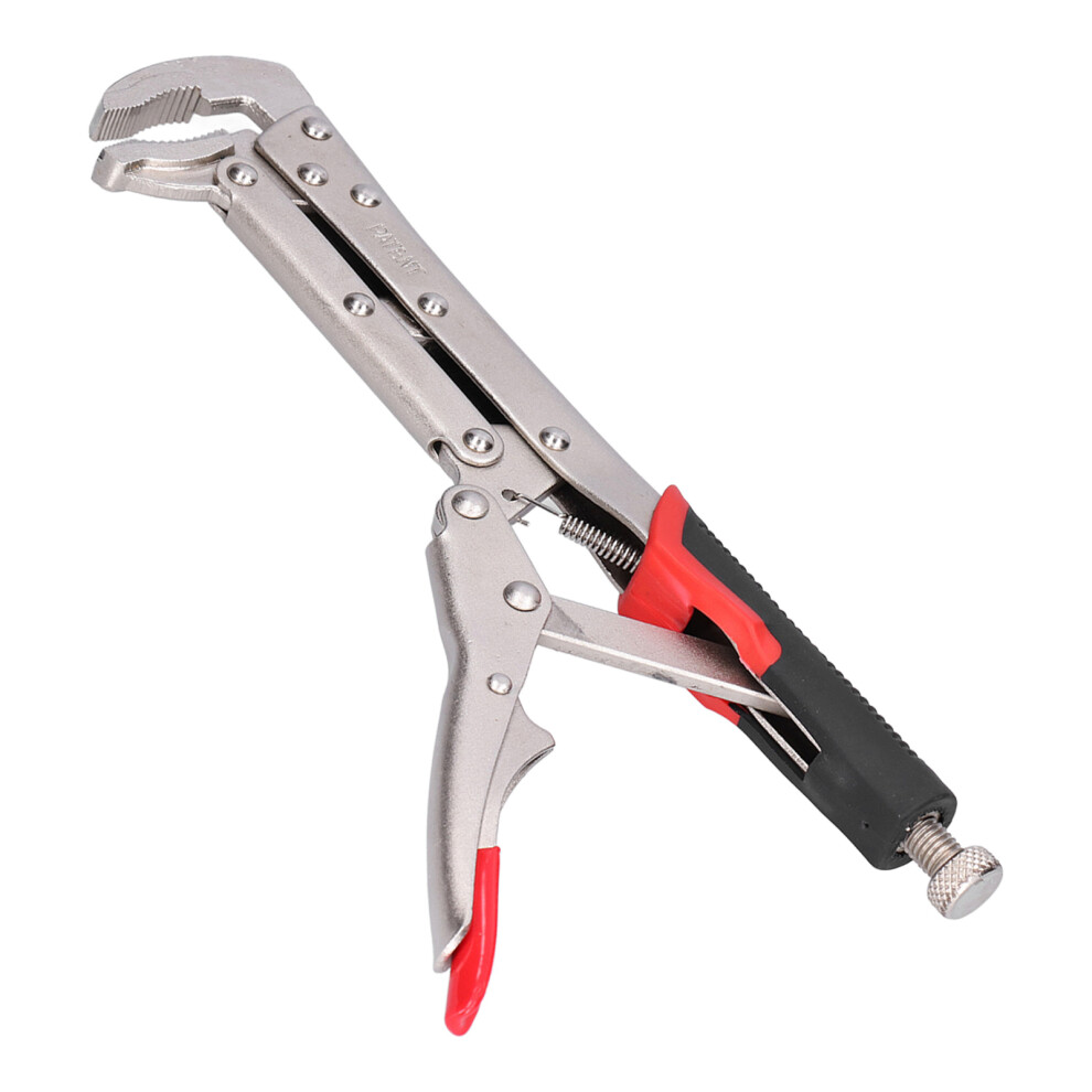 Locking Pliers With 80 Curved Jaw Extra Long For Woodworking Heavy Duty Tool 5051358018204