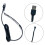 2 Meters USB Mouse Cable Mouse Line PVC Durable for   310-Black 7