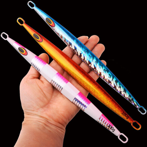 80/120/160/200g Fast Sinking Lure Artificial Hard Baits-B 200G 2