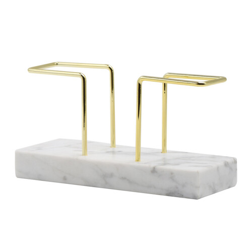 Distributeur de mouchoirs en pierre naturelle solide, supports-S