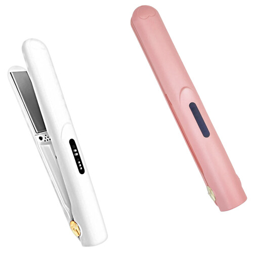 Fer à coiffer adapté aux voyages, doté d'une technologie de-Rose 1