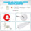 Ensemble de tiges de Support Anti-Vibration pour Machine-Style A 6