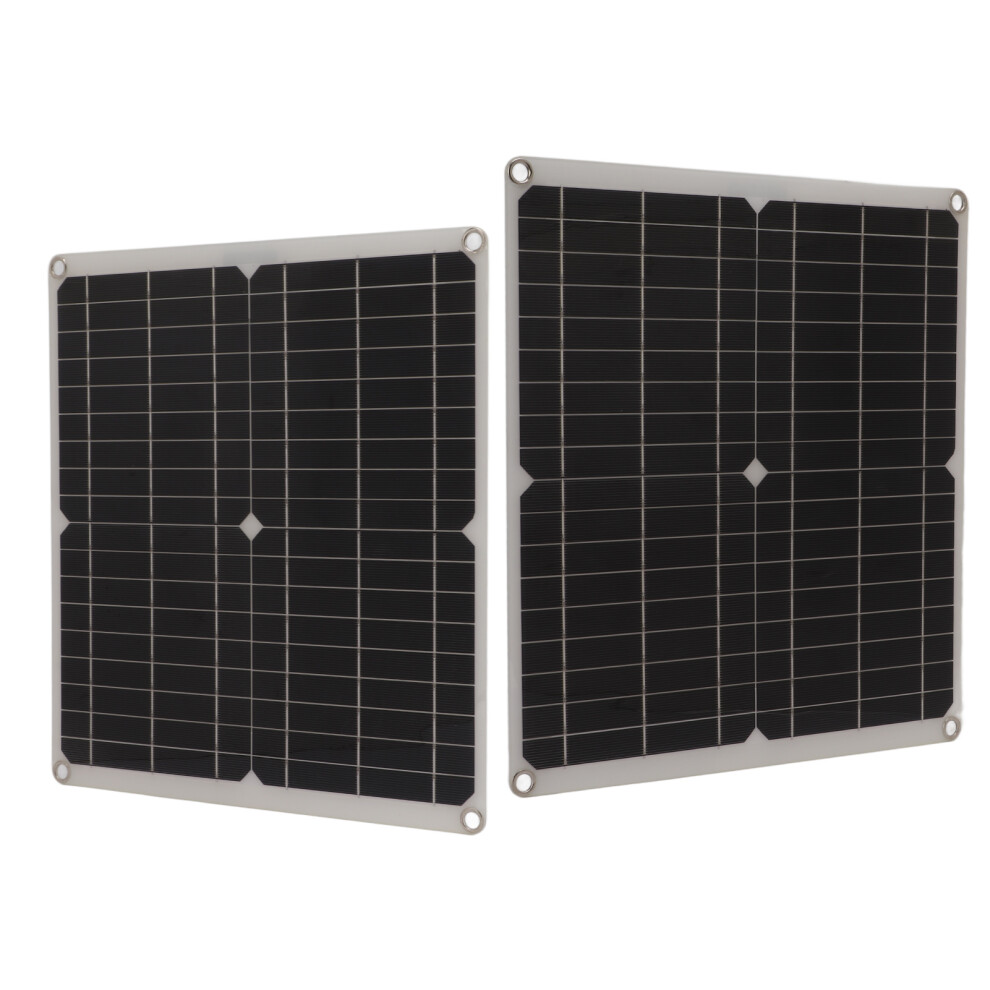 25W Foldable Solar Panel Kit, Monocrystalline Usb Charger For Phones & Laptops 8711358018402