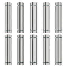 20 attaches de verre à ongles publicitaires en acier-50mm