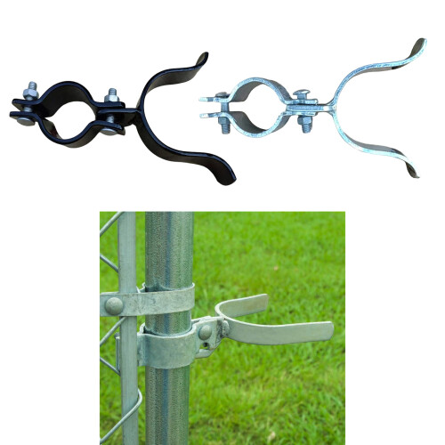 Verrous de porte galvanisés de type lourd, boulon de-Argent 2