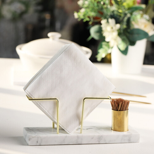 Distributeur de mouchoirs en pierre naturelle solide, supports-S 2