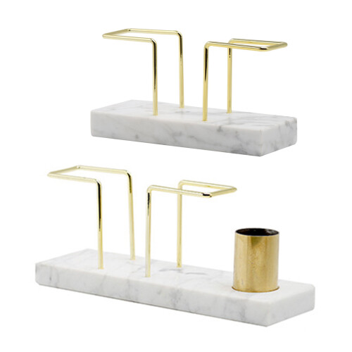 Distributeur de mouchoirs en pierre naturelle solide, supports-S 1
