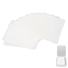80 pièces de cotons démaquillants en coton naturel - taille standard, jetables