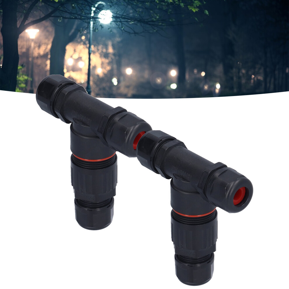 3 Way Ip68 Waterproof Junction Box For Outdoor Lighting Projects 450V 32A 2Pcs 5051358020993