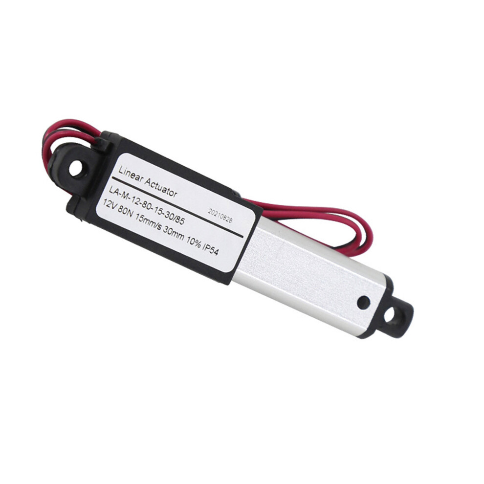 Electric Linear Actuator 12V 64N Thrusts Telescopic Small-30Mm 7754000285785