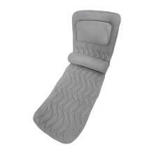 Breathable Meshes Bathtubs Cushion With Adjustable-grey