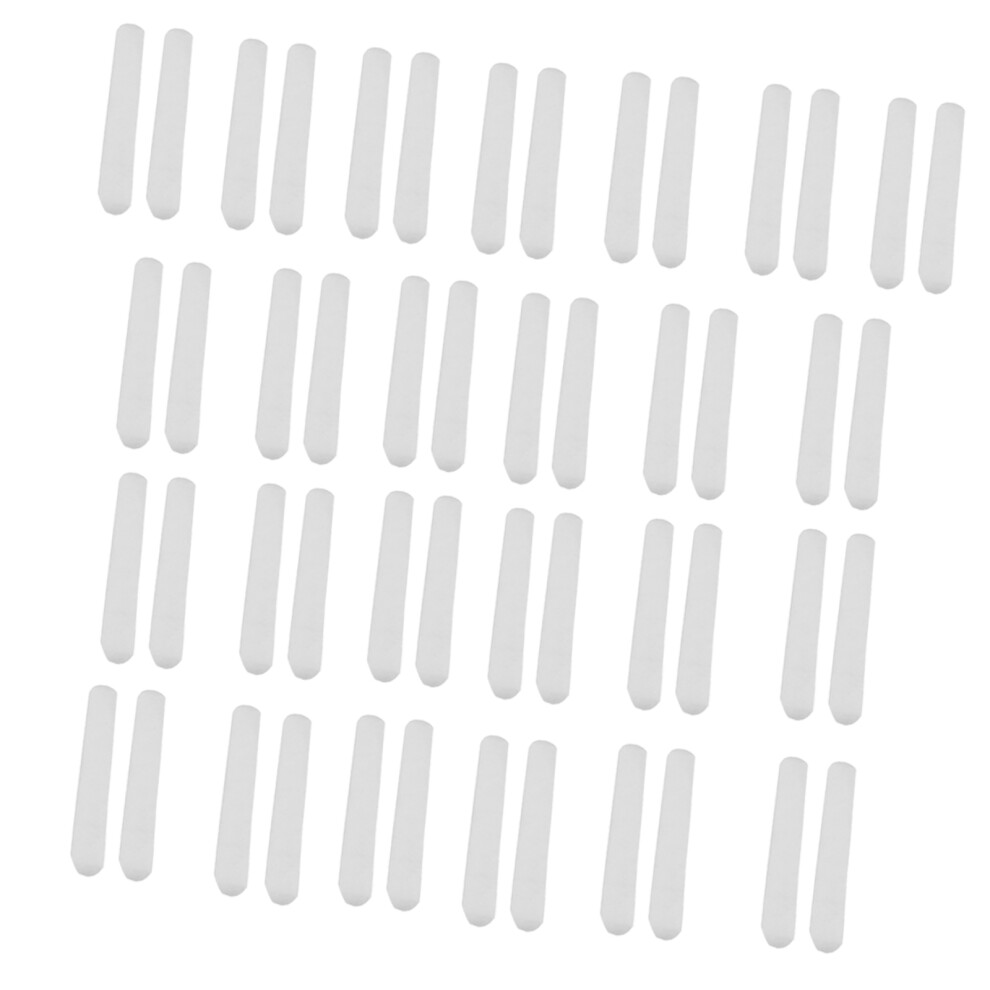 50Pcs Disposable Forehead Sweat Pad Adhesive Hat Liner-White 7754000285587