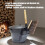 Galvanized Irons Fireplaces Tool Set Heat Resistant Bucket 6